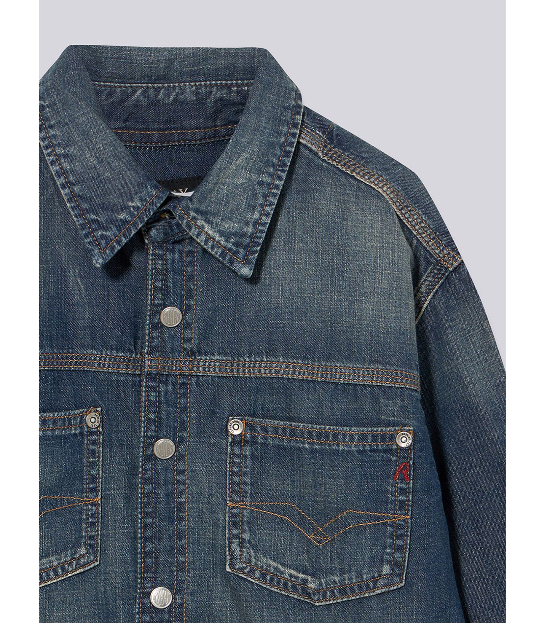 ボーイズ シャツ 詳細画像 ブルー 3